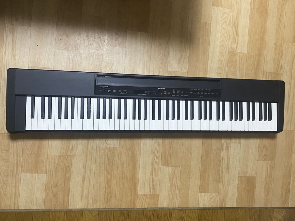 Electronic　YAMAHA　88　Black　P-80　Piano　Keyboard　key　Music　Instruments　eBay