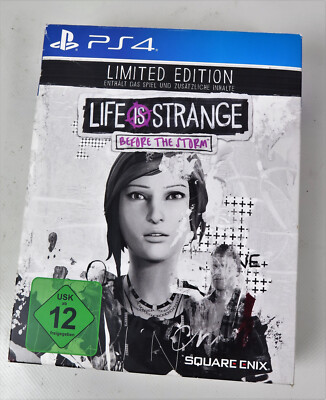 PS4 Life Is Strange Before The Storm in Cover, PS4 Game & Art book & CD