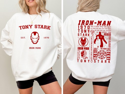 Marvel Iron Man Est 1970 Superhero Shirt Unisex Adult Shirt Kid Tee 800247 - Picture 4 of 10