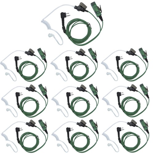 Earpiece PTT Mic Headset For Motorola CLS1110 CP100 CP200 CLS1410 CLS1450 Radio - Picture 11 of 11