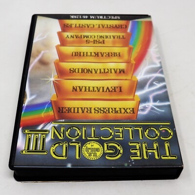 VAMPS COMPLETE BOX –GOLD DISC Edition– VINTAGE 1987 SPECTRUM 48 128K U.S. THE GOLD COLLECTION CASSETTE