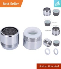 2 Pack Sink Faucet Aerator - Male  Female Dual Thread - Water  Energy Saving