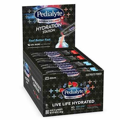 Pedialyte AdvancedCare Plus Electrolyte Powder Packets, Has 33% More Electrol...