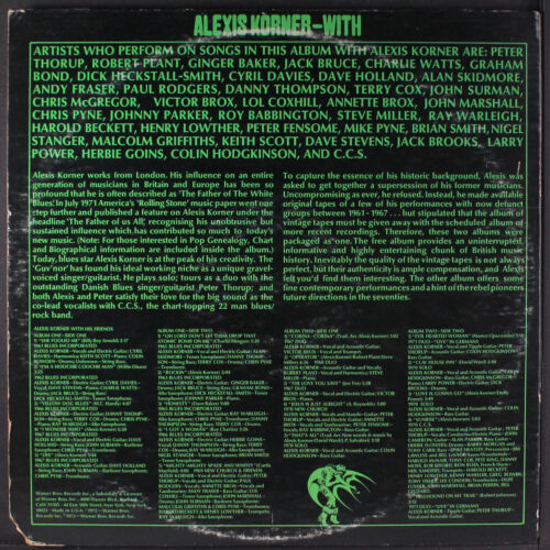ALEXIS KORNER: bootleg him! WB 12" LP 33 RPM - Picture 2 of 2