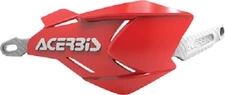 Acerbis X Factory Hand Guards Handlebar Motorcycle Dirt Bike Red White