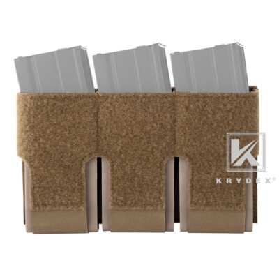 KRYDEX KTS Triple 5.56 Mag Pouch Carrier Kangaroo KYDEX Hard Insert MP2 Coyote