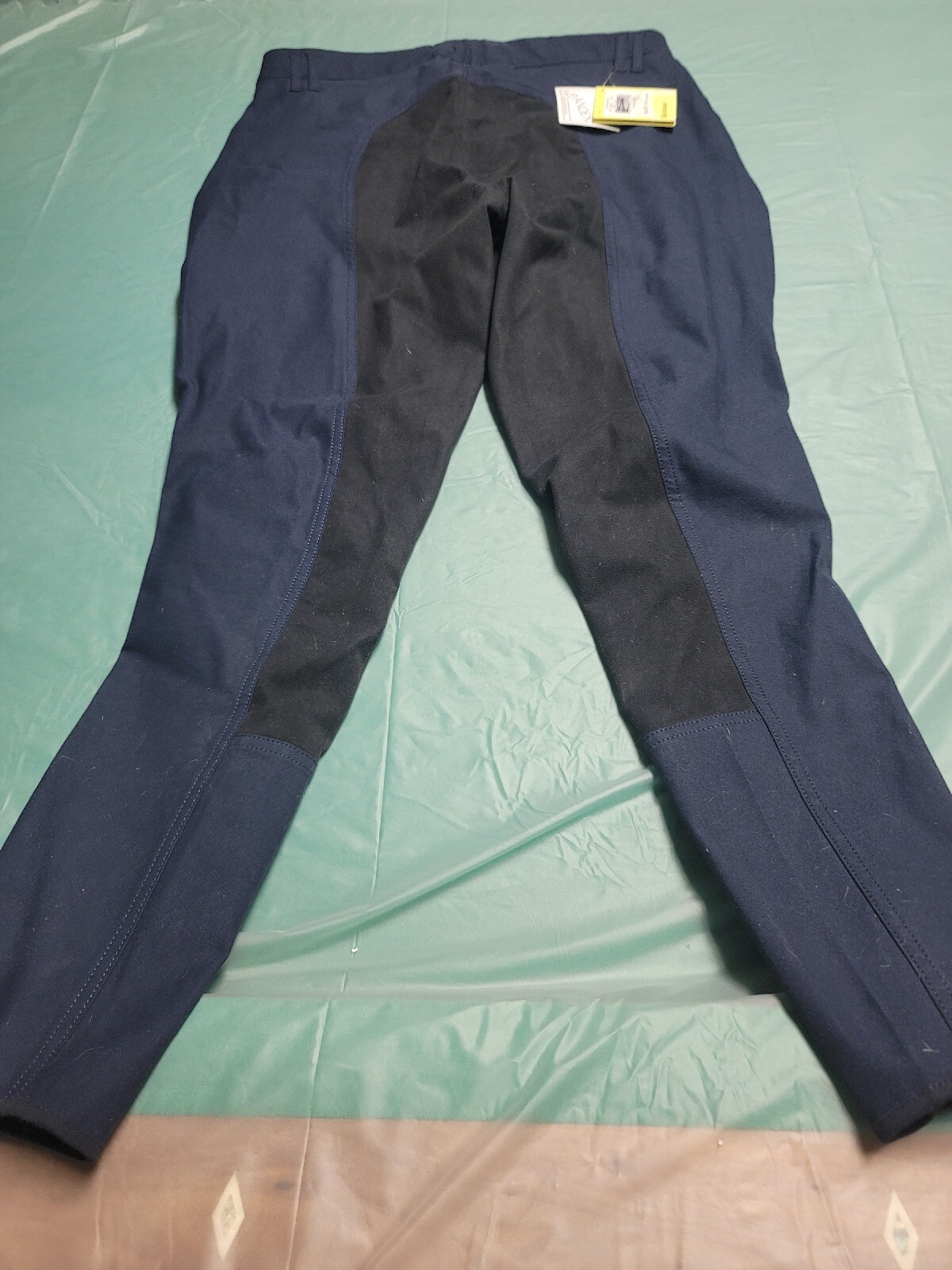 NWT Barbour Riding Show Pants Women's Size 18 NAVY Lead Skinny Trouser B-P-1 image 2