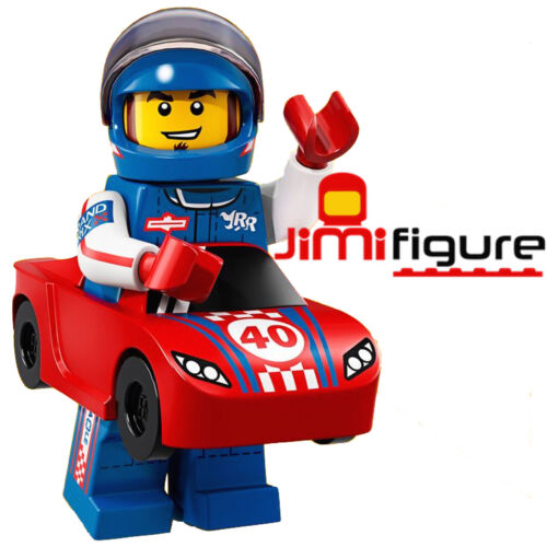 NEW LEGO Minifigures Race Car Guy Series 18 71021 Party Genuine Sealed Figure - Picture 1 of 3