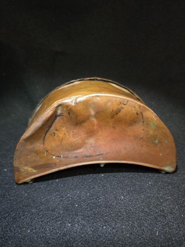 Vintage Solid Copper (SAPOL) Live Worm Bait Fishing Box With Belt Clip @50 - Picture 9 of 11