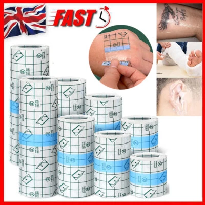 Bandages Tattoo Aftercare Bandage Waterproof Tattoo film Second Skin Bandage UK
