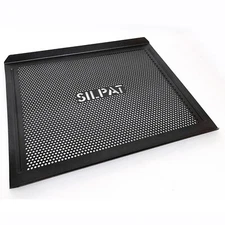Silpat Cook  and Cool Perforated Baking Tray, Aluminum, 16.5” x 12.65" x 1"