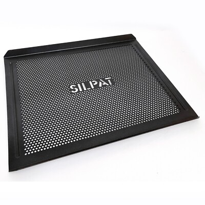 Silpat Cook  and Cool Perforated Baking Tray, Aluminum, 16.5  x 12.65'' x 1''
