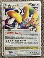 Pokémon TCG Regigigas LV.X DP Black Star Promotional DP30 Holo Promo