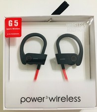 New Sports Headphones -Power3 Bluetooth In-Ear, Sweat  Water Resistant