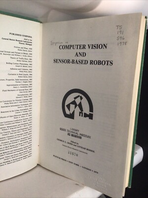 Computer Vision and Sensor-Based Robots, Dodd and Rossol editors