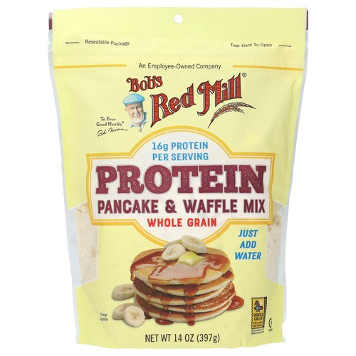 Bob s Red Mill Protein Pancake  Waffle Mix 14 oz 397 g Kosher