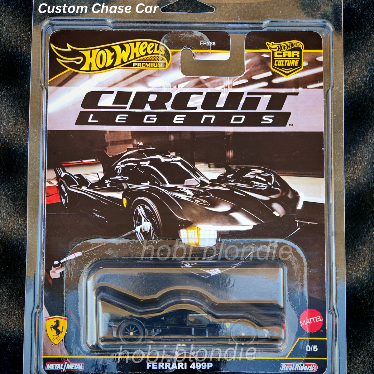 Hot Wheels Ferrari 499P Premium 0/5 Circuit Legends Car Culture