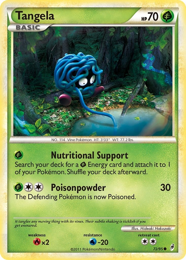 Tangela Call of Legends 72/95 LP Pokemon