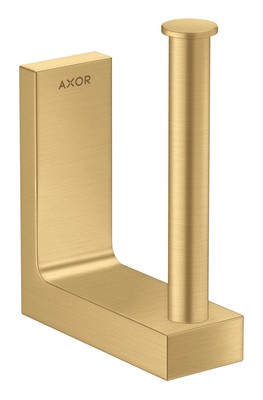 Axor Universal Rectangular Reserverollenhalter - Brushed Gold Optic - 42654250