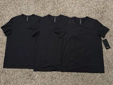 Lululemon Fundamental T Shirt Black Men's 3 PACK - Large