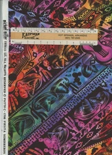 OOP Fiesta Sombreros Michael Miller C-1706 Cotton Fabric 1 yd