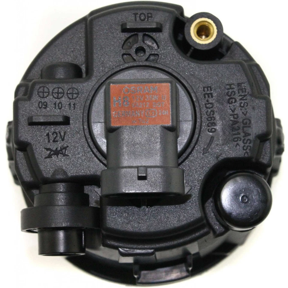 Par de luces antiniebla para Infiniti M56 2011 2012 pasajero y conductor con bombillas CAPA Foto 2 de 4