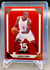 2025 Leaf 15th NSCC National 1991 KENDRICK PERKINS Red Flood Gold Vinyl 1/1