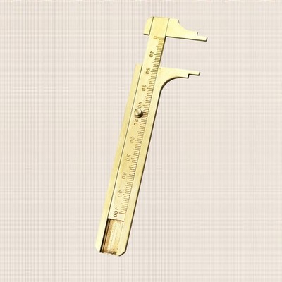 100M Mini Brass Caliper Gauge Measuring Tool for