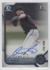 2022 Bowman Draft Chrome Pick Refractor 148/499 Jared Poland #CDA-JPD Auto 5j8