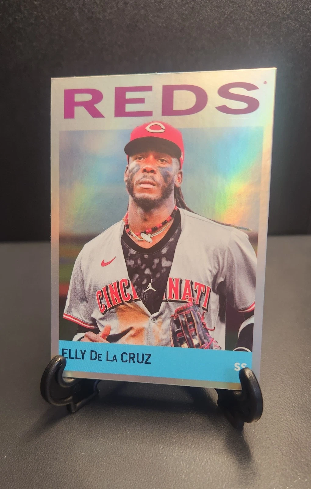 ELLY De La CRUZ - 2025 Topps Heritage  25TH ANNIVERSARY Holo SP 🔥 Mint