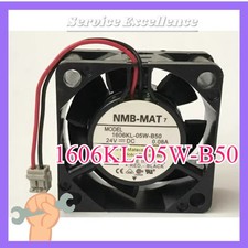 One NMB 1606KL-05W-B50 24V 0.08A 40X15MM Inverter Cooling Fan 2pin Fast Shipping