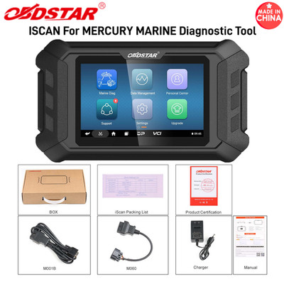 OBDSTAR ISCAN For Mercury Marine Diagnostic Tool Support Code Reading/ Clearing