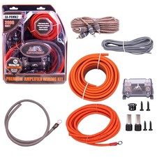  Premium 4 Gauge CCA Amplifier Installation Wiring Amp 4 Gauge (Full Size ANL)