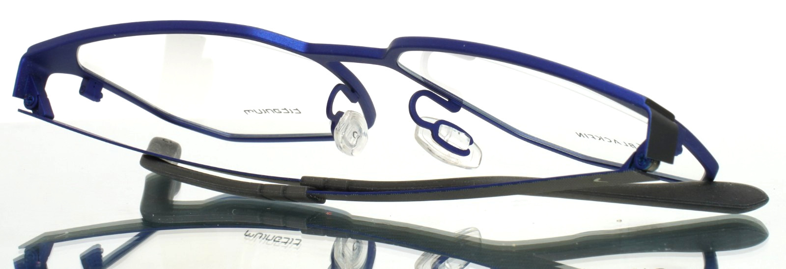 BLACKFIN BF964 Wilmington 1053 Black Blue Unisex Eyeglasses 53-17-145 B:42