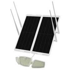 Solar 30W WiFi Extender with Motion Sensor Light White  NEW 