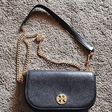 Tory Burch Small Chelsea Crossbody Bag Gold Chain Magnetic Detachable
