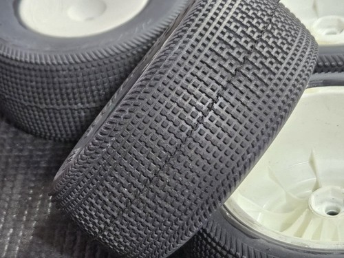 NEW GLUED ON DE WHEELS Jconcepts Sprinter Super Soft Short Course Tires TRAXXAS - Picture 4 of 8