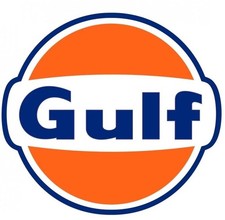 Gulf-Aufkleber 30x30 cm