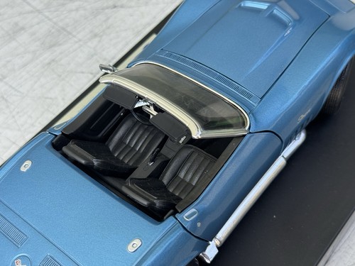 Revell 69 Chevrolet Corvette Convertible Die Cast 1:18 Blue Streak 1995 Limited - Picture 13 of 16