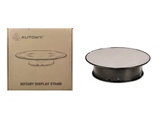 Rotary Display Turn Table 8 Inches with Silver Top 1/43, 1/64, 1/32, 1/24 by Aut