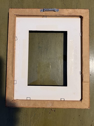 Vintage Imitation Wood Ornate Photo Frame For 8X10" Picture Vertical Hanger - Picture 10 of 10