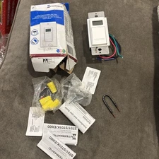 Intermatic ST01 Digital In-Wall Timer, White New-Old Stock