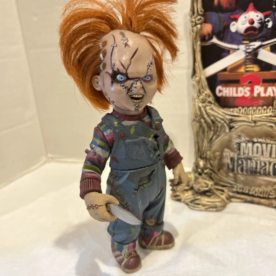 McFarlane Toys Childs Play Movie Maniacs 1999 2 figuras de acción "Bride of Chucky" Foto 2 de 4