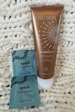 Nu Skin Lot Sunright Insta Glow Self Tanning Gel Epoch  Marine Mud Mask 