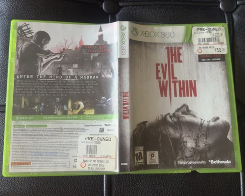 The Evil Within (Microsoft Xbox 360, 2014) Complete CIB Tested