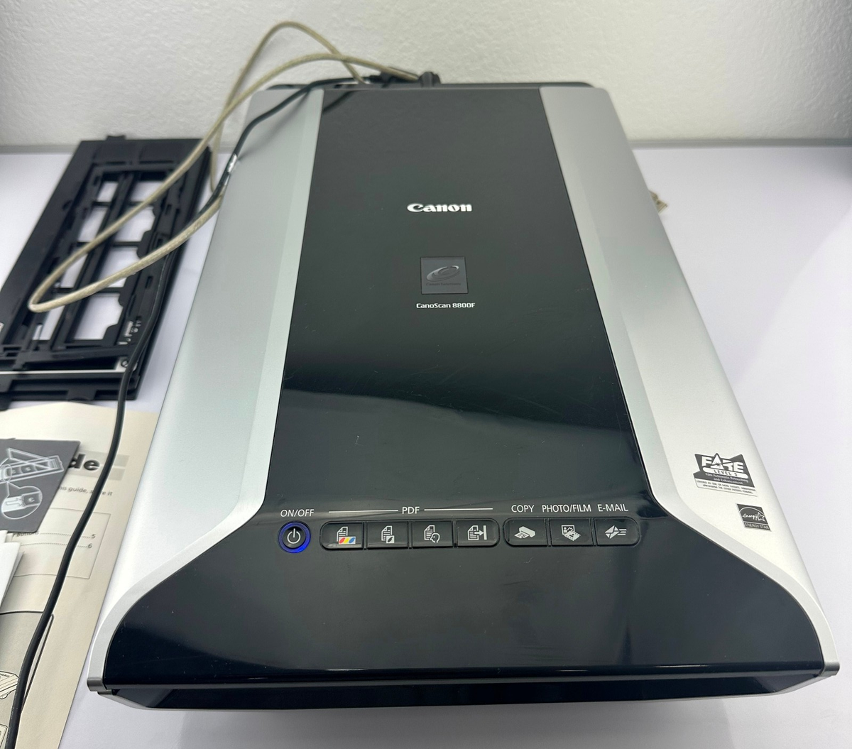 Canon Color Flatbed Scanner CanoScan 8800F Tested Works Great