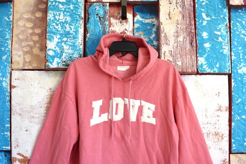 Sudadera con capucha para mujer Bobbie Brooks Love TALLA 2X rosa Foto 3 de 4
