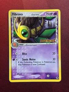 VIBRAVA [Delta] 42/101 EX  Dragon Frontiers REVERSE HOLO RH Pokemon TCG card NM+