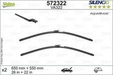 VALEO Wischblatt Scheibenwischer SILENCIO AQUABLADE SET 572322 für SL MERCEDES