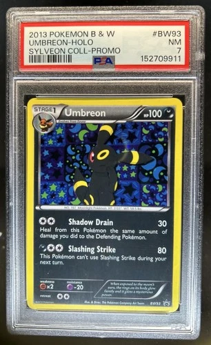 2013 Pokemon BW Black Star Promos Umbreon #BW93 PSA 7